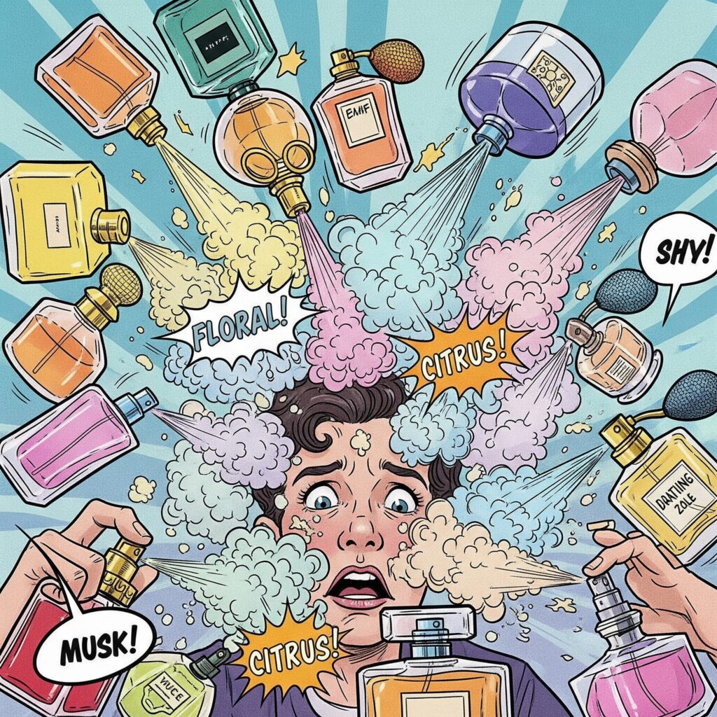 Perfumes being overwhelming